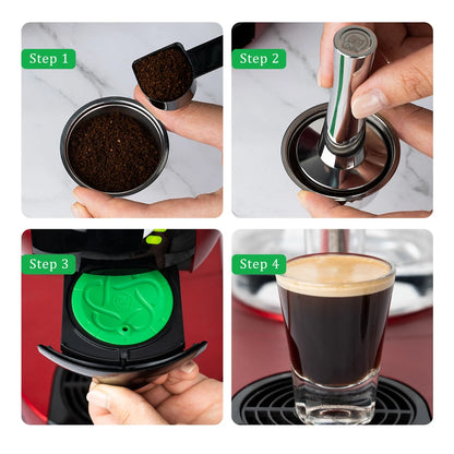 Coffee Capsules Coffee Machine Silicone Cover DIY Milk Foam