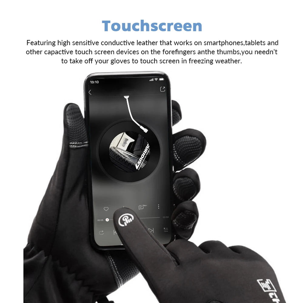 Stay Warm and Stylish This Winter with Our Thermal Touch Screen Gloves!