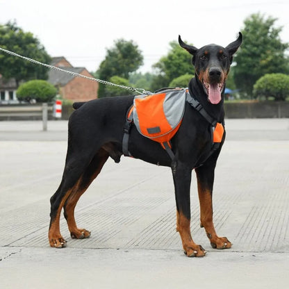 Oxford Fabric Outdoor Dog Backpack: Adventure Awaits!