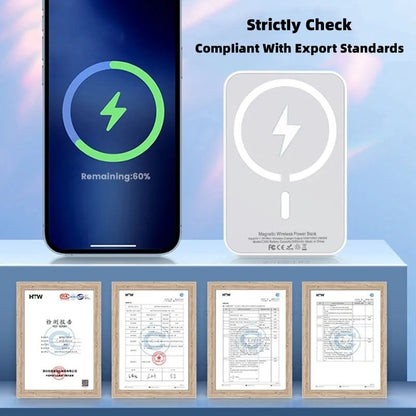 Compact Magnetic Powerbank for Fast Charging!