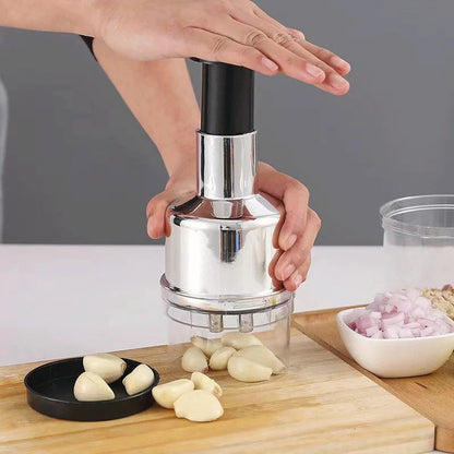 VersaPrep Onion Chopper, Garlic Press, and Meat Grinder