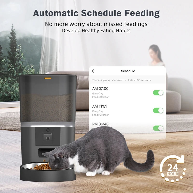 Transform Your Pet Care with the Explosive Models Tuya Smart Automatic Pet Feeder!