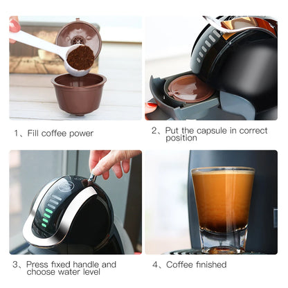 icafilas Reusable Dolce Gusto Capsule Silicone Cover