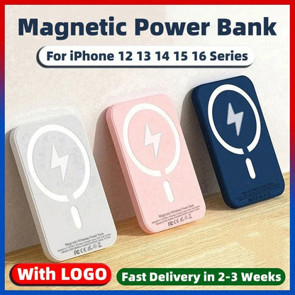 Compact Magnetic Powerbank for Fast Charging!