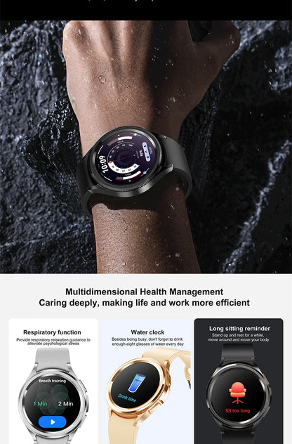 Discover the Future of Fitness with the 2024 New Samsung Galaxy Watch 6 Classic!