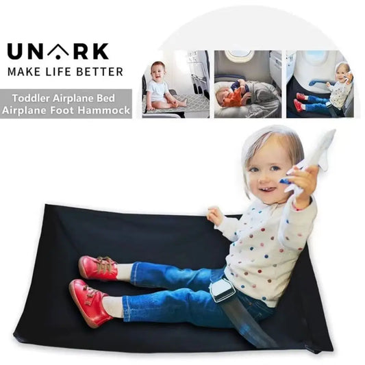 Kids Travel Airplane Bed & Foot Rest Hammock