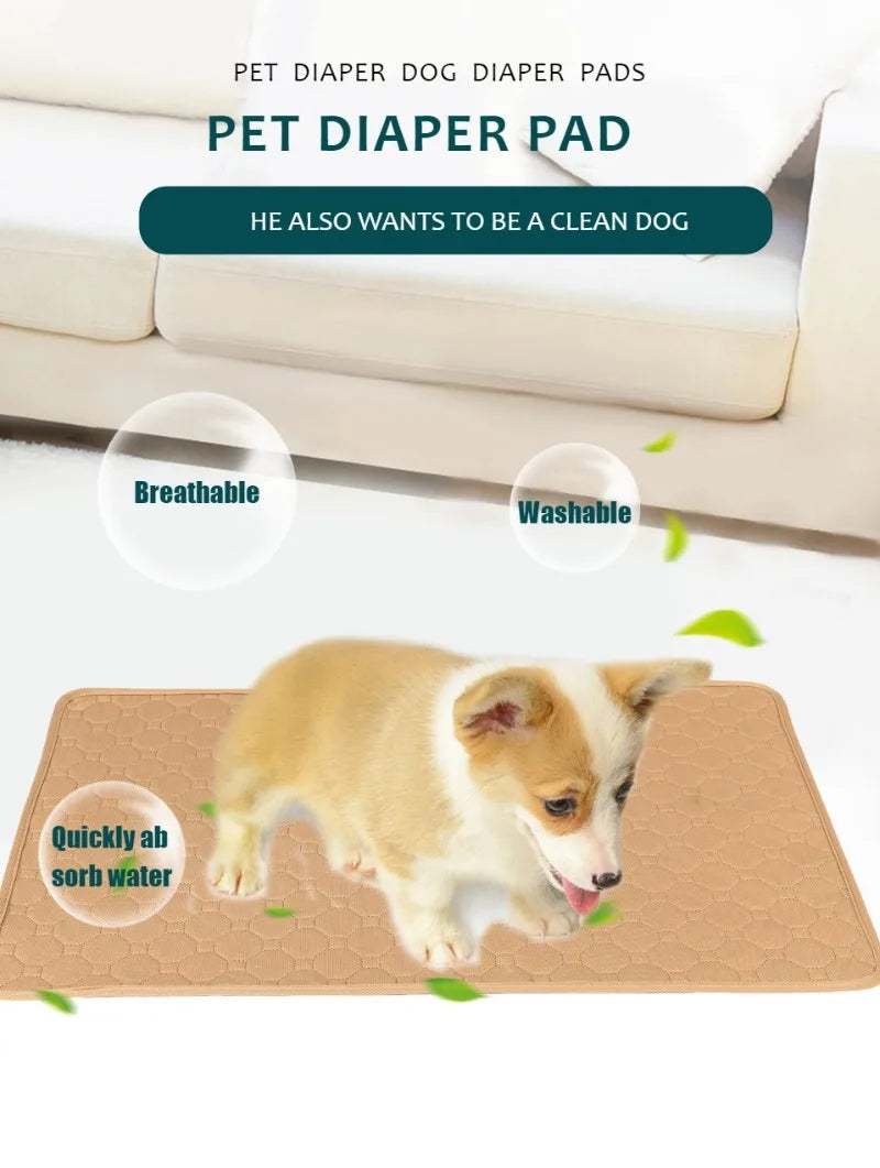 Keep Your Home Clean with Our Reusable Dog Pee Pad Blanket!