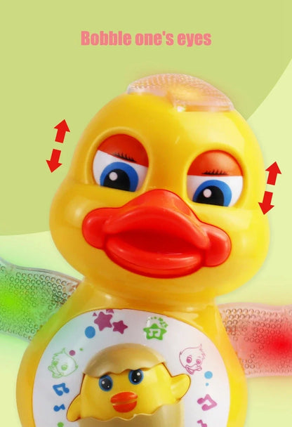 Electric Dancing Duck Toy – Musical Flashing Eyes