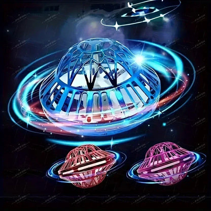 Flying Orb Boomerang Ball LED Lights Flying Spinner Drone Magic Ball