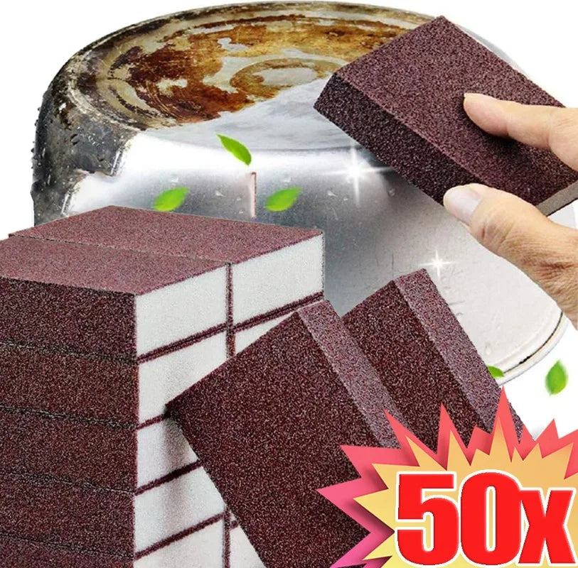 50/1PCS Magic Sponge Nano Scouring Pads Rust Remover Brush