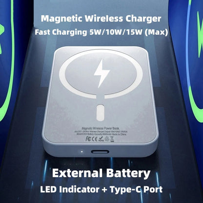 Compact Magnetic Powerbank for Fast Charging!