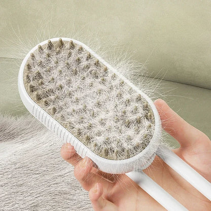 Elevate Your Pet's Grooming Routine with the 3-in-1 Pet Spray Massage Brush!