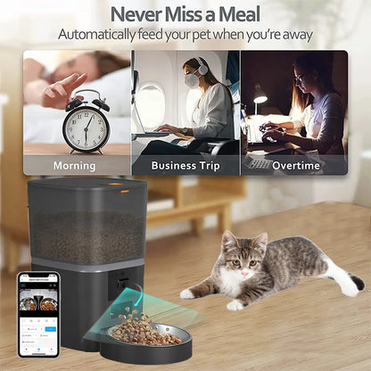 Transform Your Pet Care with the Explosive Models Tuya Smart Automatic Pet Feeder!