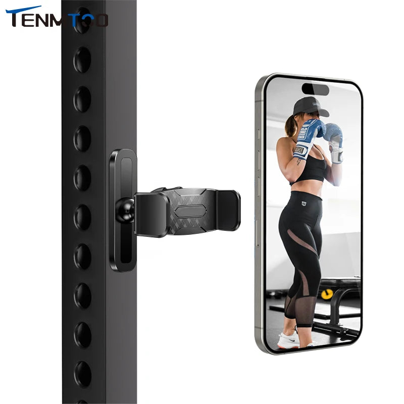 Tenmtoo Gym Magnetic Phone Holder 360 Adjustable Stand for MagSafe