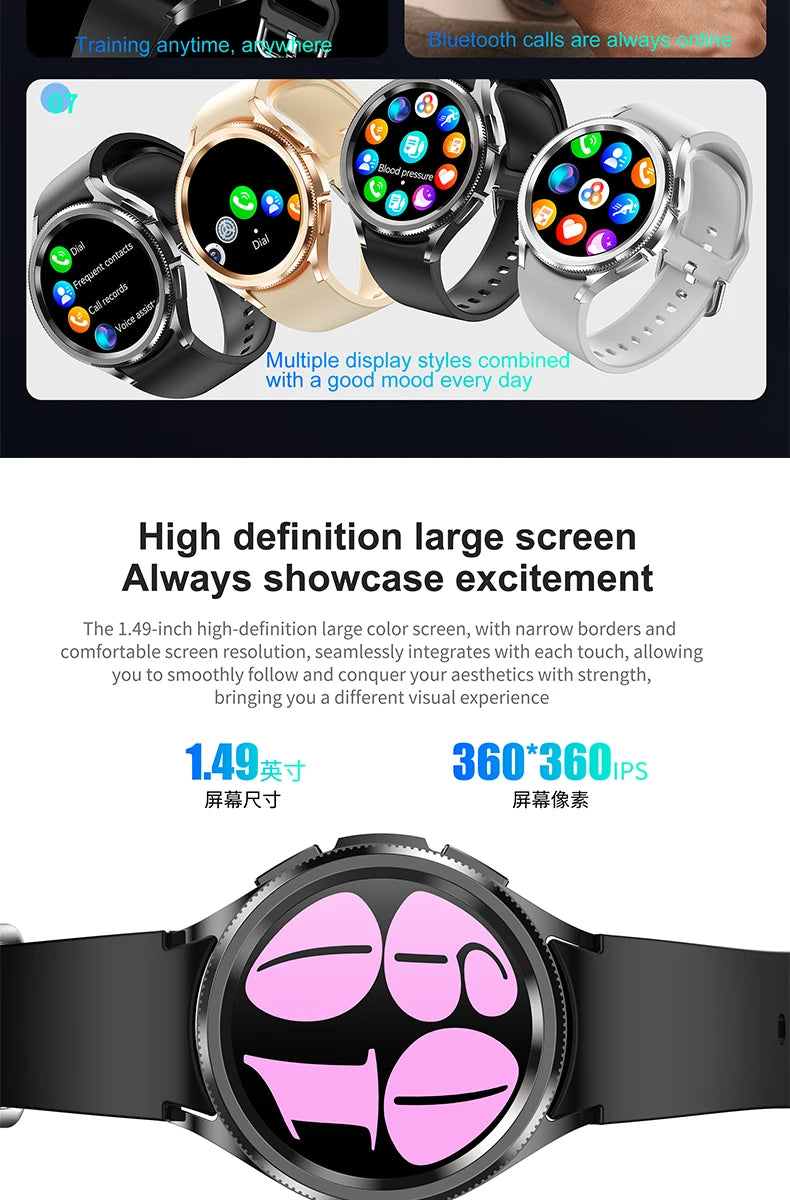 Discover the Future of Fitness with the 2024 New Samsung Galaxy Watch 6 Classic!