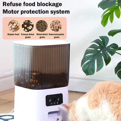 Revolutionize Mealtime with Our WiFi Automatic Feeder for Cats and Dogs!