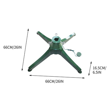 Soporte giratorio eléctrico grande para árbol de Navidad