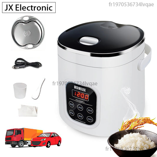 2L Portable Rice Cooker Used in Car and Home