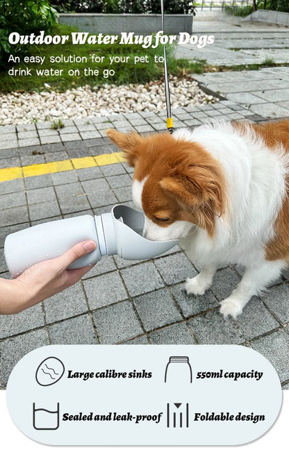 Pet Outdoor Walking Leak Proof Mug: Hydration on the Go!