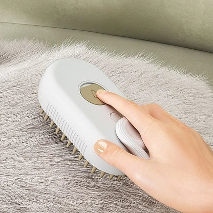 Elevate Your Pet's Grooming Routine with the 3-in-1 Pet Spray Massage Brush!