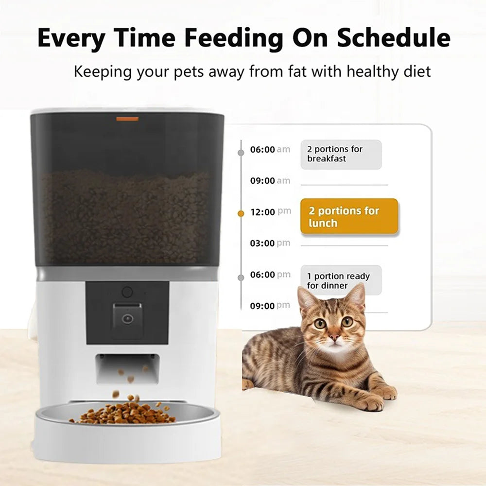 Transform Your Pet Care with the Explosive Models Tuya Smart Automatic Pet Feeder!