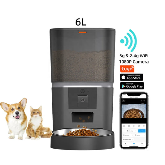 Transform Your Pet Care with the Explosive Models Tuya Smart Automatic Pet Feeder!