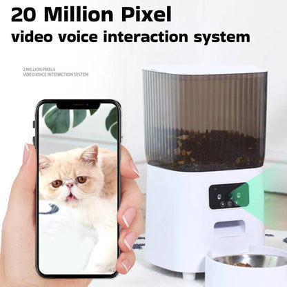 Revolutionize Mealtime with Our WiFi Automatic Feeder for Cats and Dogs!