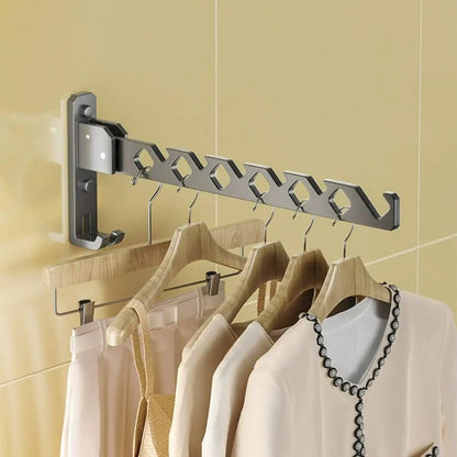 Foldable Hanger Rack Windproof Hanger Holder Modern Windproof Foldable Clothes