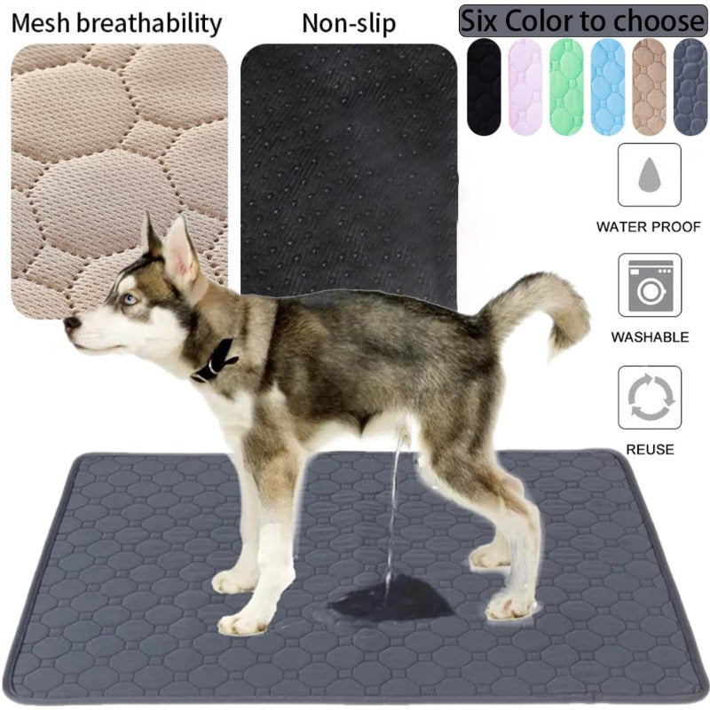 Keep Your Home Clean with Our Reusable Dog Pee Pad Blanket!