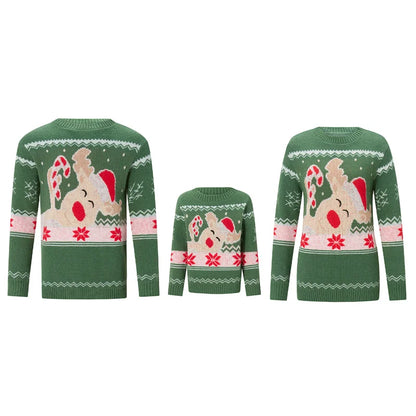 Matching Christmas Sweater Family Adult Kids