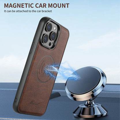 Phone Case Card Holder Leather Magnetic Pocket Cover For iPhone 12 13 14 16ProMax 15Plus