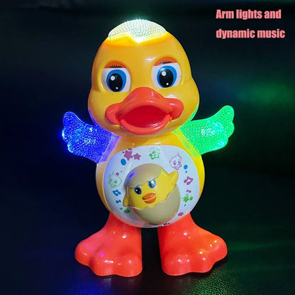 Electric Dancing Duck Toy – Musical Flashing Eyes