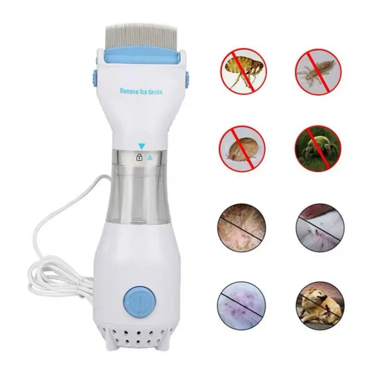 Electric Pet Brush: Say Goodbye to Fleas and Tangles!