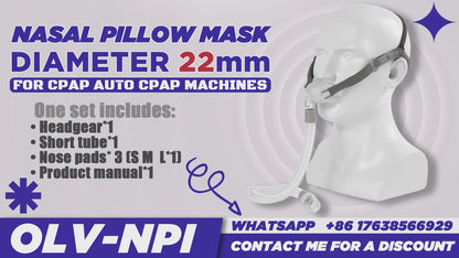 Mascarilla nasal con almohadillas Resoxy CPAP